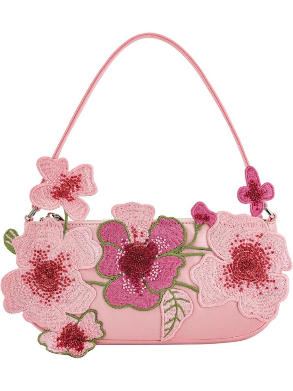 Chic Bead Embellished Shoulder Bag for Women | Stylish Handbag for Every